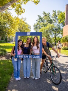 Campus is buzzing again. 💙 Welcome back, #Hawks — here’s to everything this year has in store. ✨